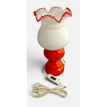 Stará skleněná lampa